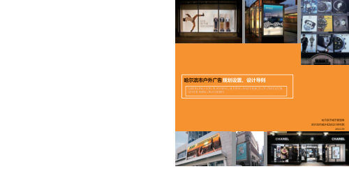 哈尔滨市户外广告规划设置、设计导则