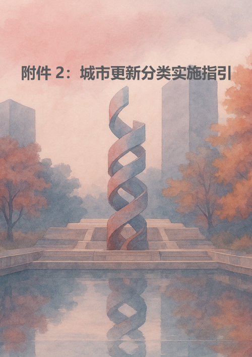 北京市城市更新分类实施指引