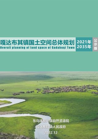 嘎达布其镇国土空间总体规划（2021-2035年）