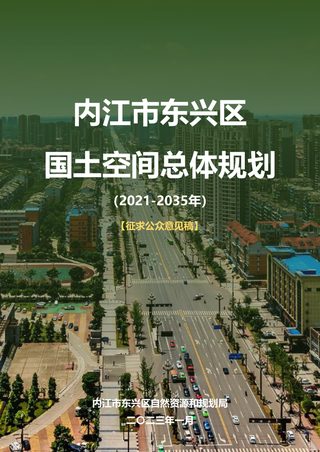 四川省内江市东兴区国土空间总体规划(2021-2035年)