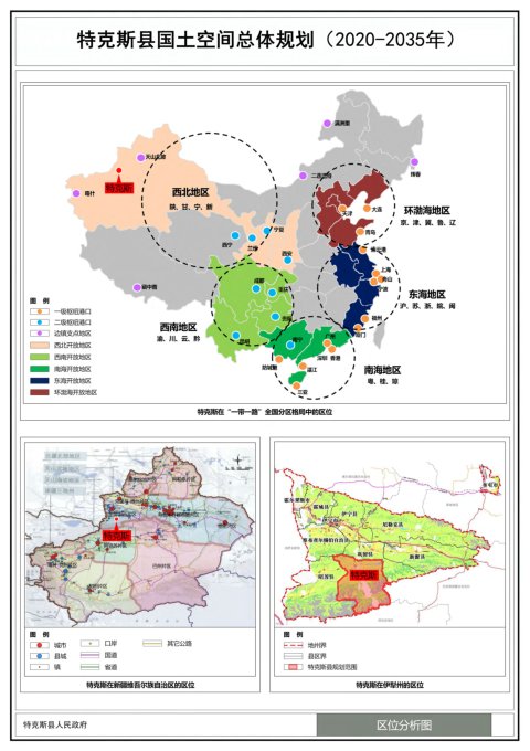 新疆特克斯县国土空间总体规划(2021-2035)