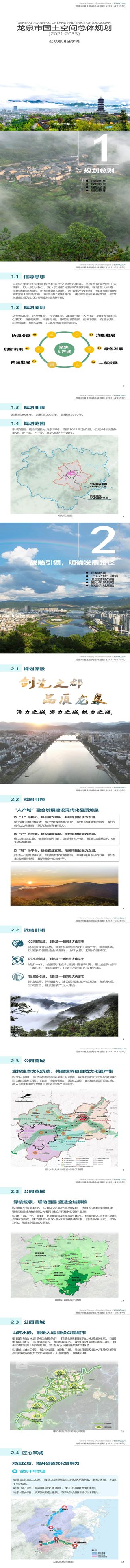 浙江省龙泉市国土空间总体规划(2021-2035)