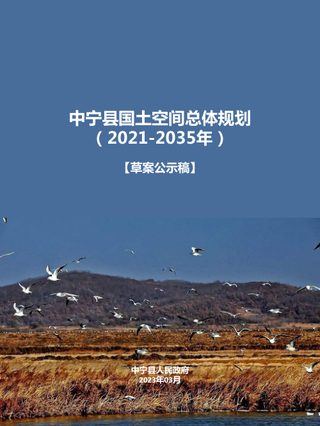 宁夏中宁县国土空间总体规划（2021-2035年）