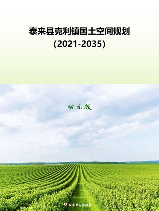 泰来县克利镇国土空间总体规划(2021-2035年)
