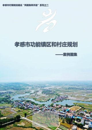 孝感市功能镇区和村庄规划案例图集