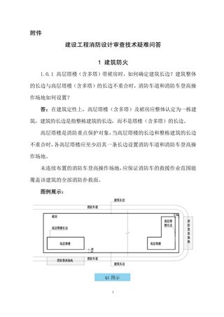 重庆市建设工程消防设计审查技术疑难问答