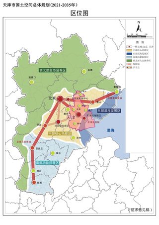天津市国土空间总体规划(2021-2035年)(征求意见稿)