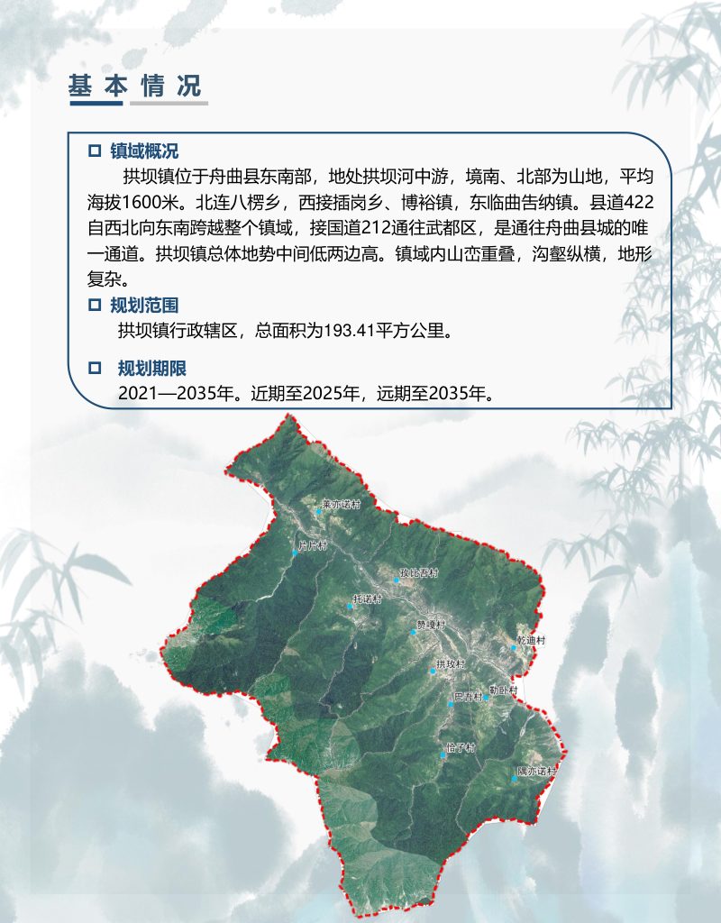 舟曲县拱坝镇国土空间总体规划（2021-2035年）第3页