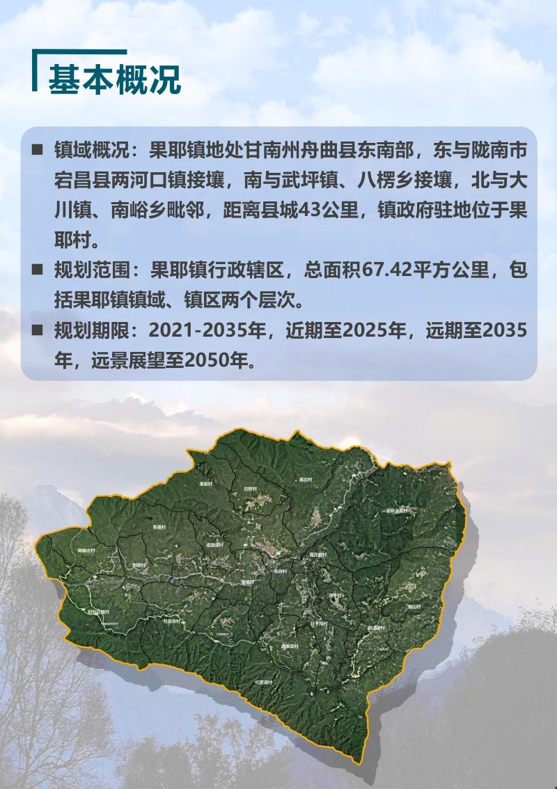 舟曲县果耶镇国土空间总体规划（2021-2035年）第3页