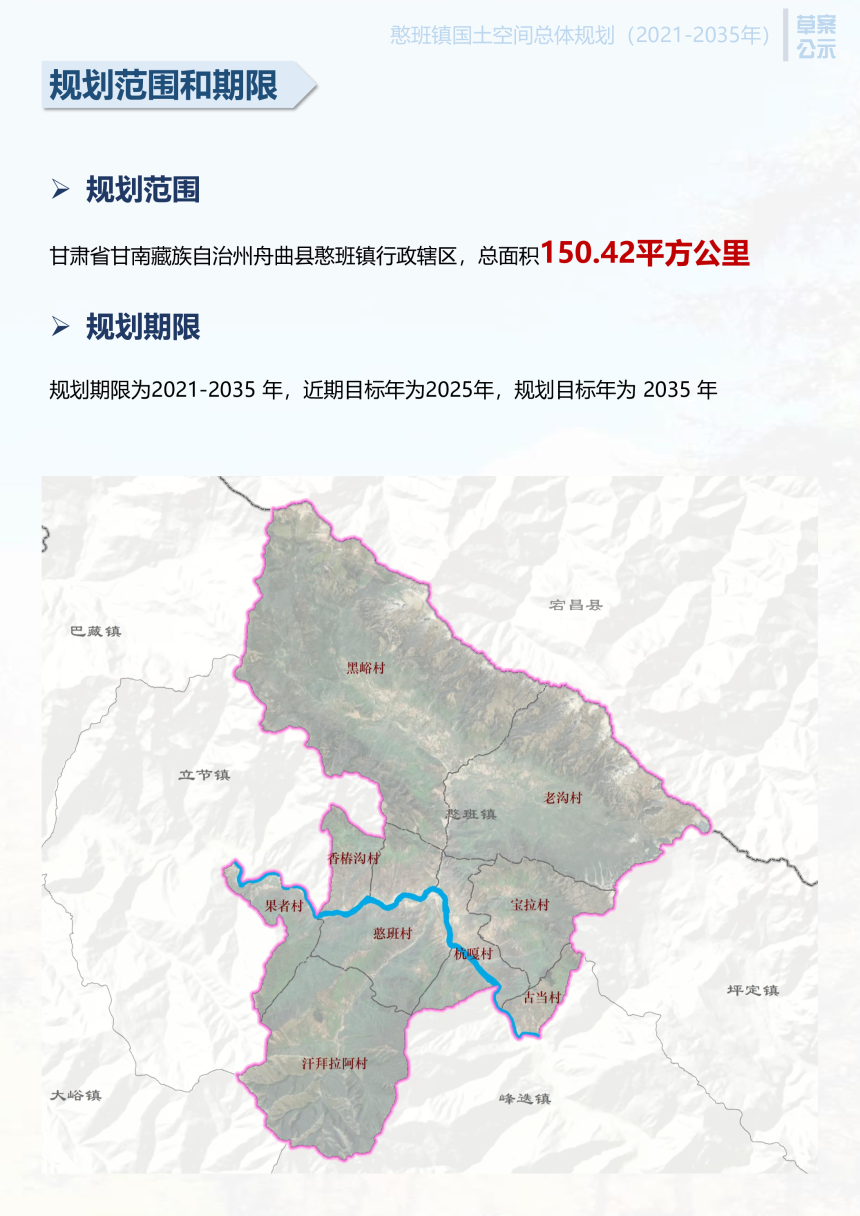 舟曲县憨班镇国土空间总体规划（2021-2035年）-3