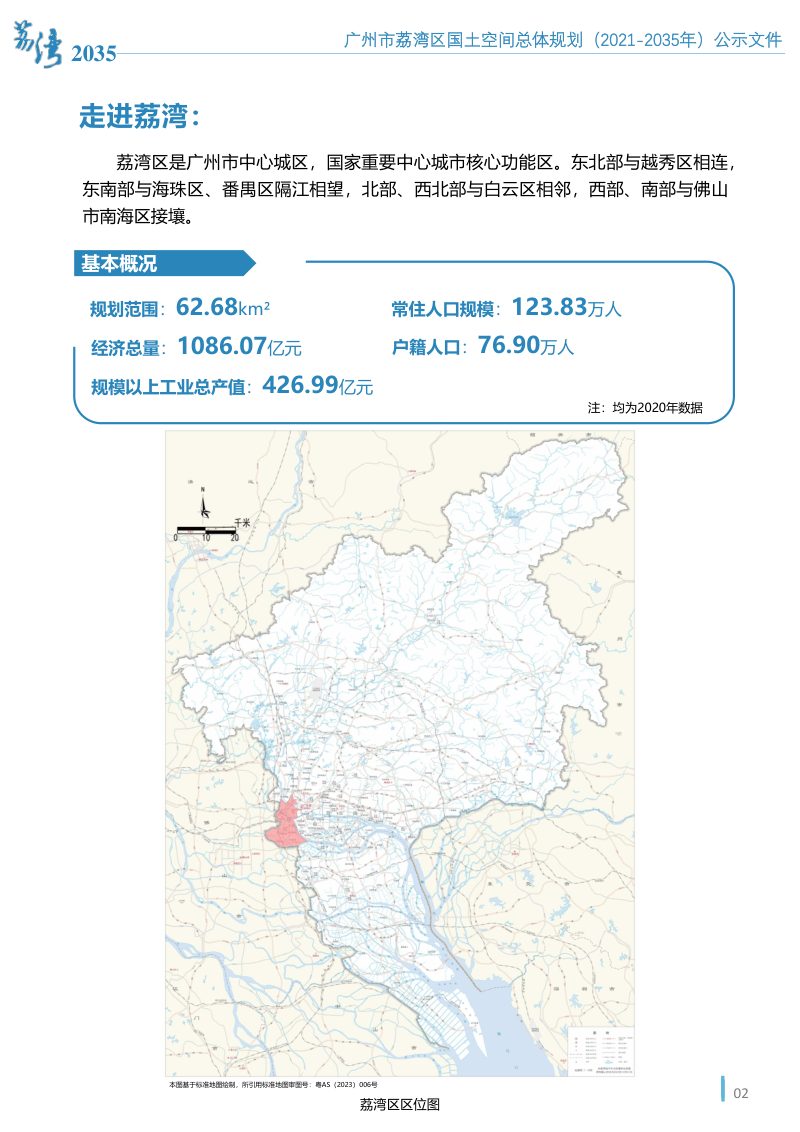 广东省广州市荔湾区国土空间总体规划（2021-2035年）第3页