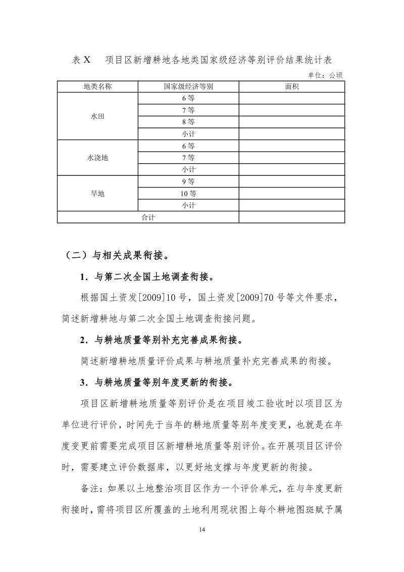 广西壮族自治区《土地开垦项目新增耕地质量等级评价报告》桂国土资办〔2014〕340号第20页
