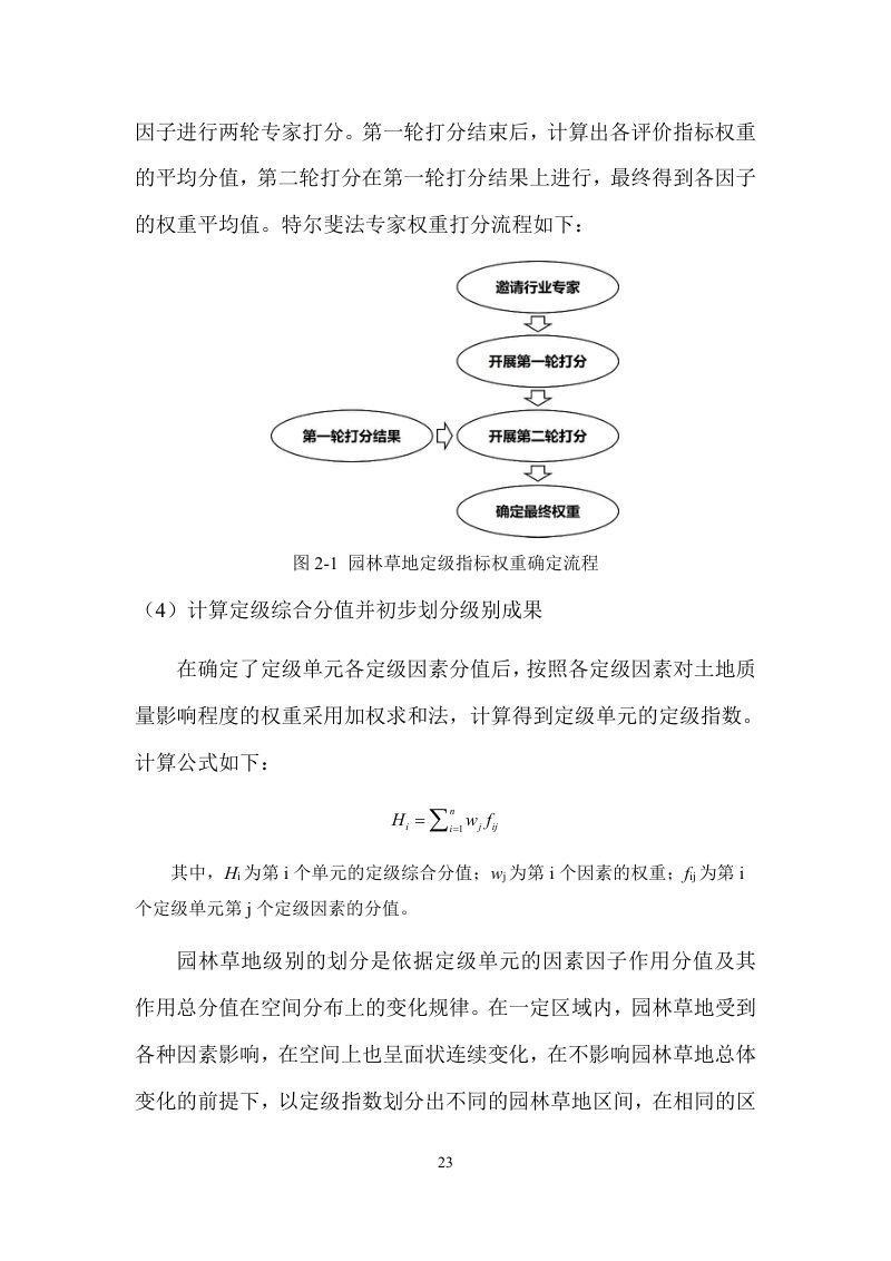 岱山县园林草地定级及基准地价制定成果报告第26页
