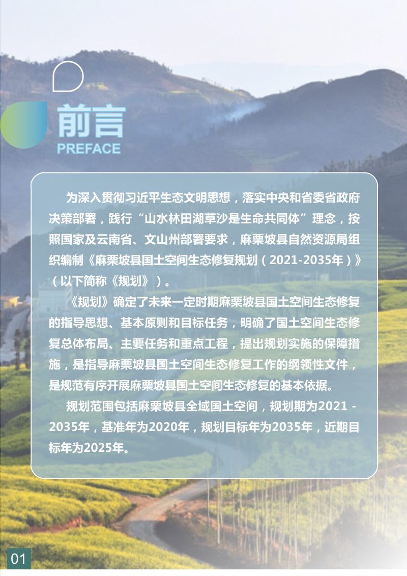 麻栗坡县国土空间生态修复规划（2021-2035年）第2页