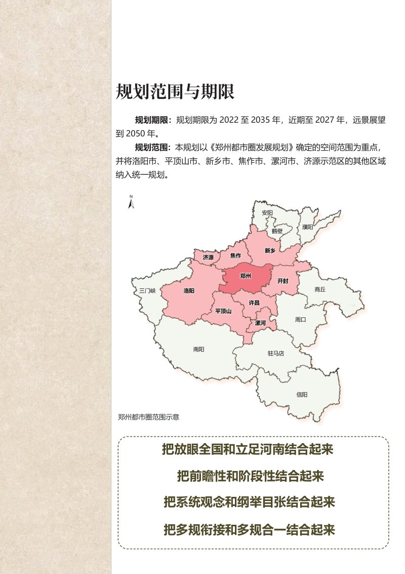 郑州都市圈国土空间规划 （2022-2035年）第3页