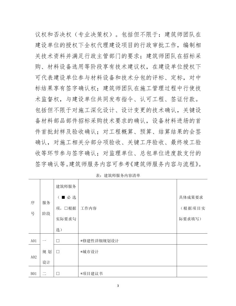 《北京市建筑师负责制项目应用指南》第3页
