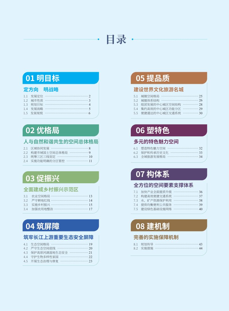 云南省丽江市国土空间总体规划 （2021-2035 年）第3页