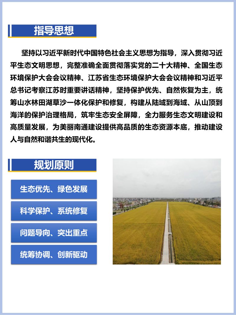 南通市国土空间生态保护和修复规划（2021-2035年）第3页