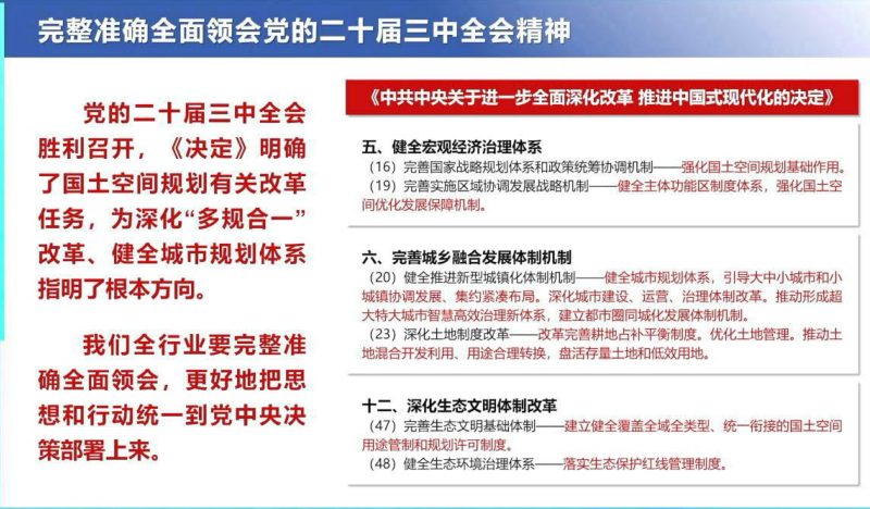 24年国土空间规划年会《深化“多规合一”改革健全城市规划体系》张兵第3页