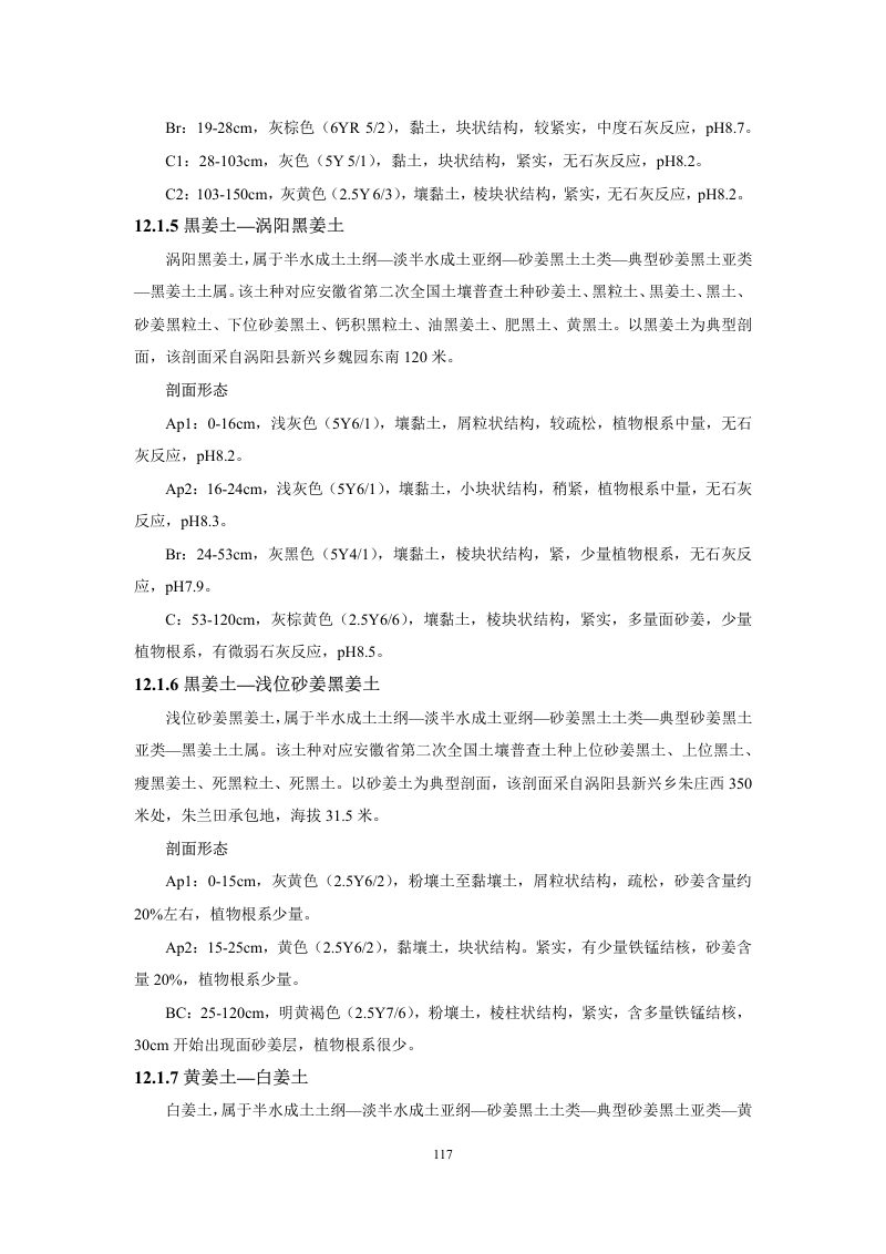 安徽省第三次全国土壤普查暂行土壤分类系统（试行）第130页