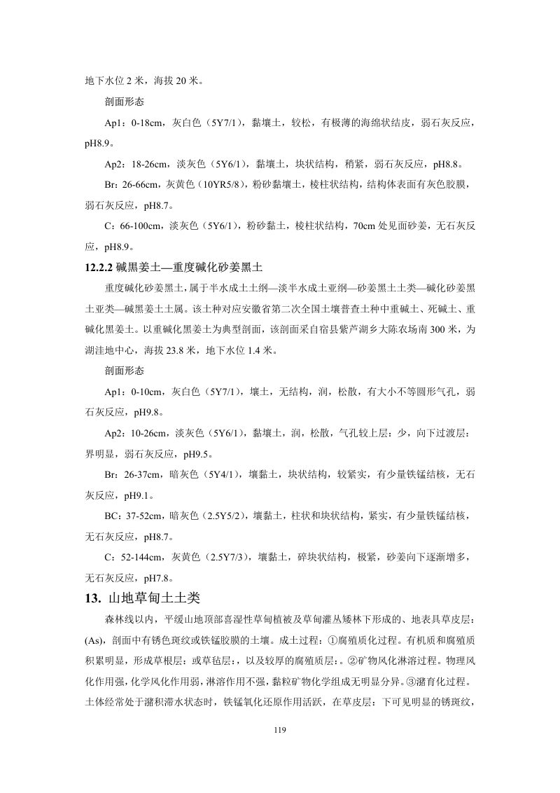 安徽省第三次全国土壤普查暂行土壤分类系统（试行）第132页
