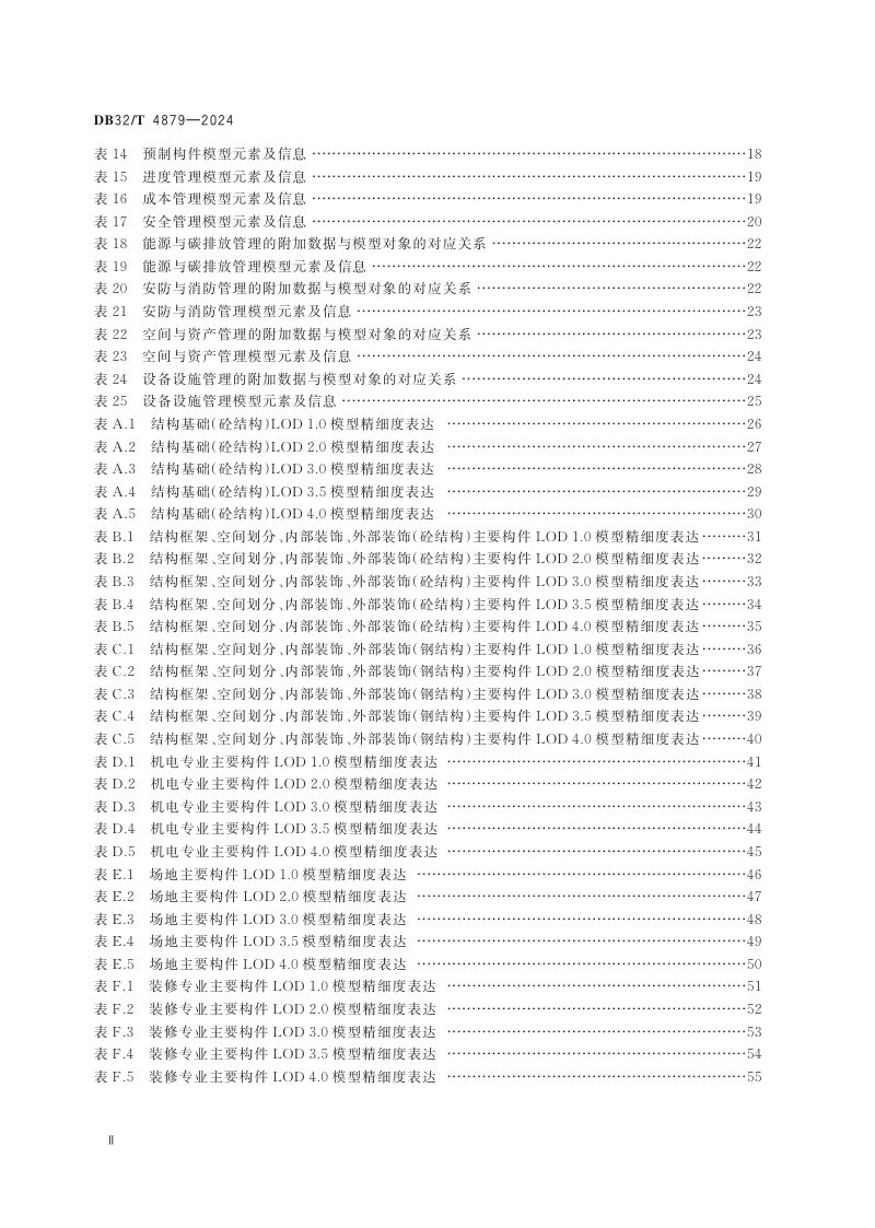 江苏省《绿色建筑信息模型应用技术标准》DB32/T 4879-2024第3页