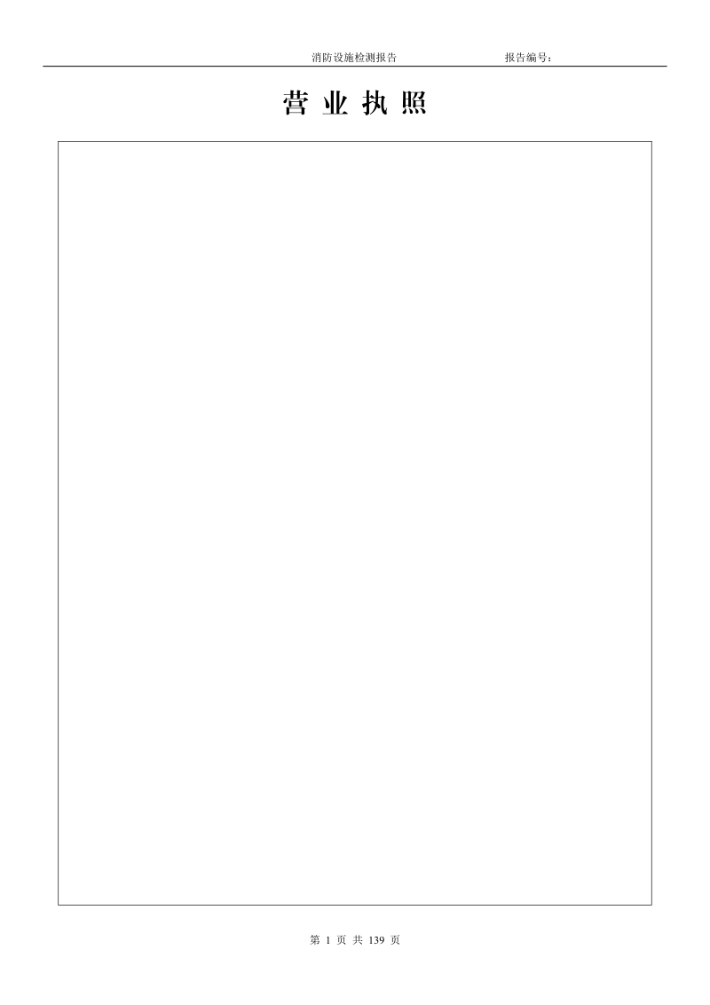 河南省建设工程消防设施检测报告模板第3页