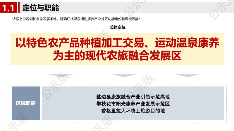 攀枝花市盐边县红格片区国土空间总体规划（2021-2035）第3页