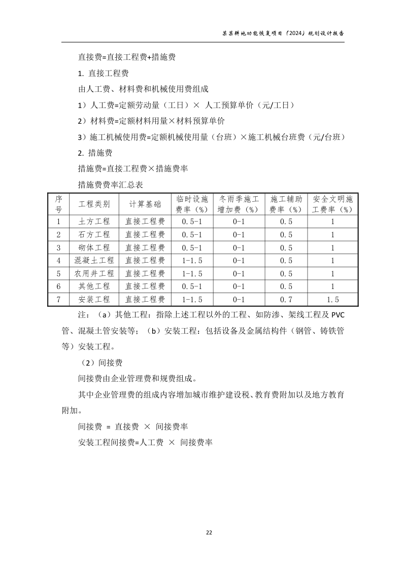 村庄耕地功能恢复项目规划设计报告第27页