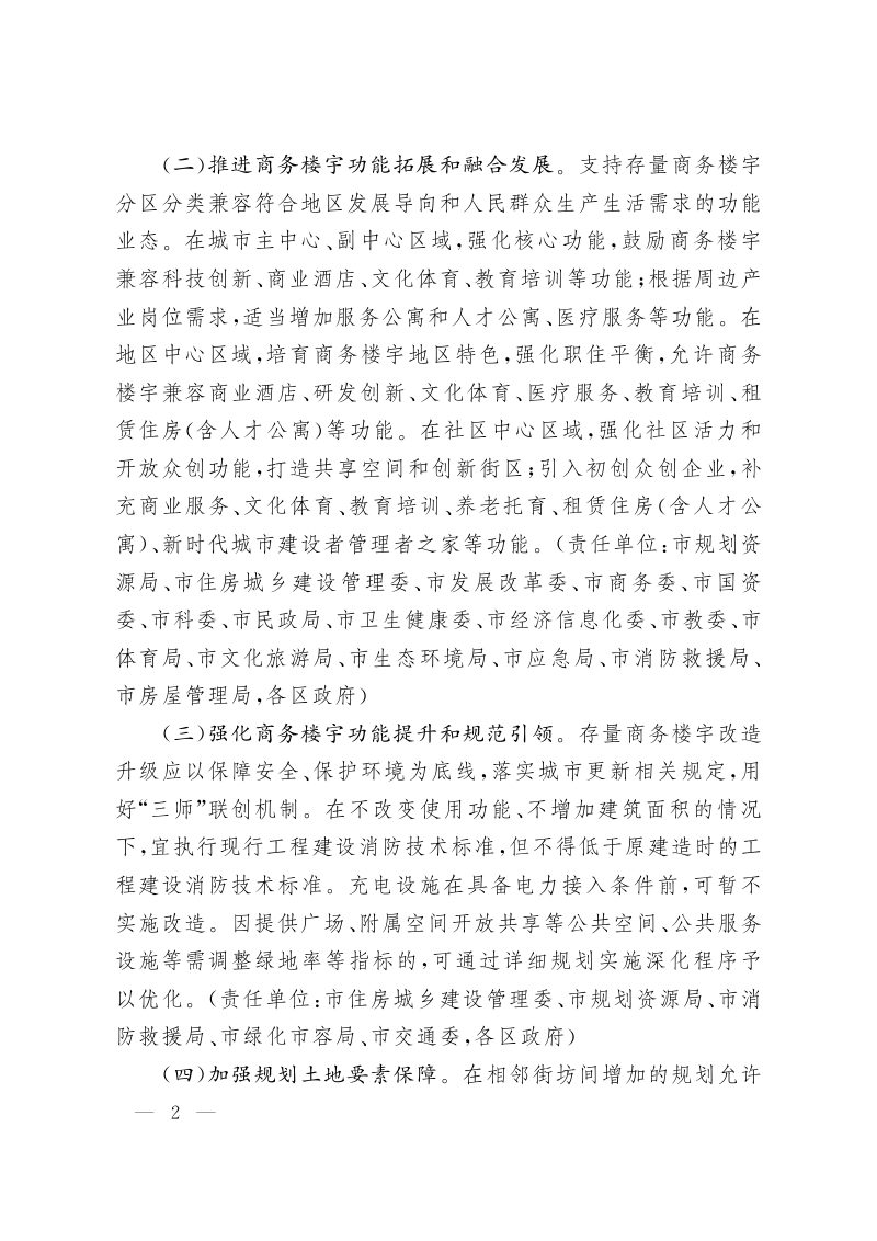 上海市人民政府办公厅《关于推进商务楼宇更新提升的实施意见》沪府办发〔2025〕13号第2页