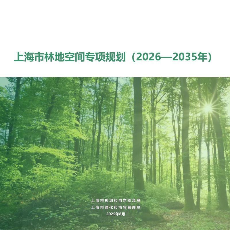上海市林地空间专项规划（2026-2035年）第3页