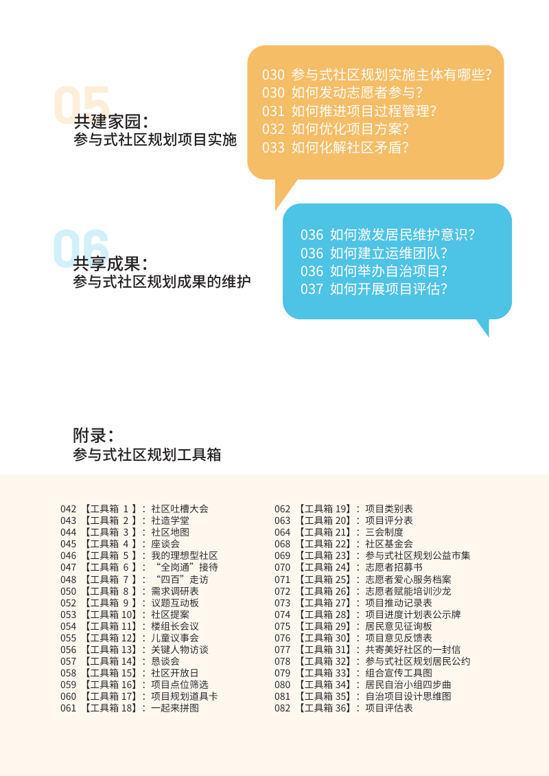 上海市参与式社区规划导则第3页