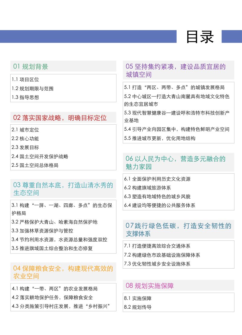 内蒙古土默特左旗国土空间总体规划（2021-2035年）第3页