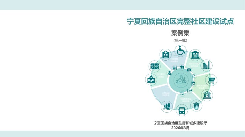 宁夏回族自治区完整社区建设试点案例集（第一批）第1页
