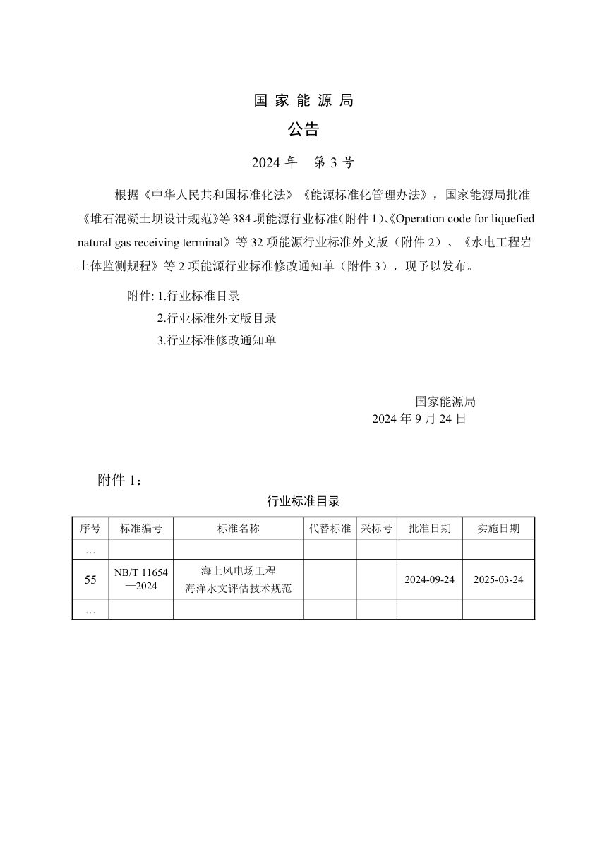 《海上风电场工程海洋水文评估技术规范》NB/T 11654-2024第3页