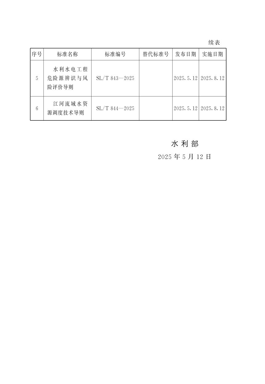 《水利水电工程危险源辨识与风险评价导则》SL/T 843-2025第3页