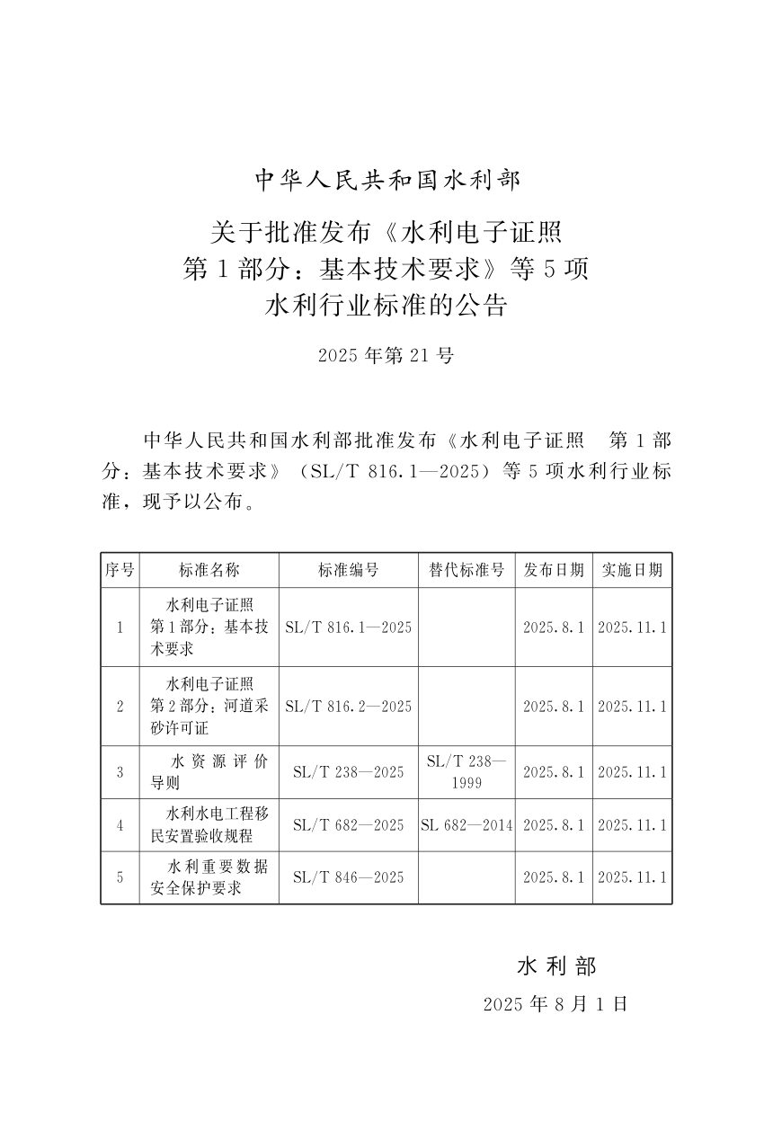 《水利水电工程移民安置验收规程》SL/T 682-2025第2页