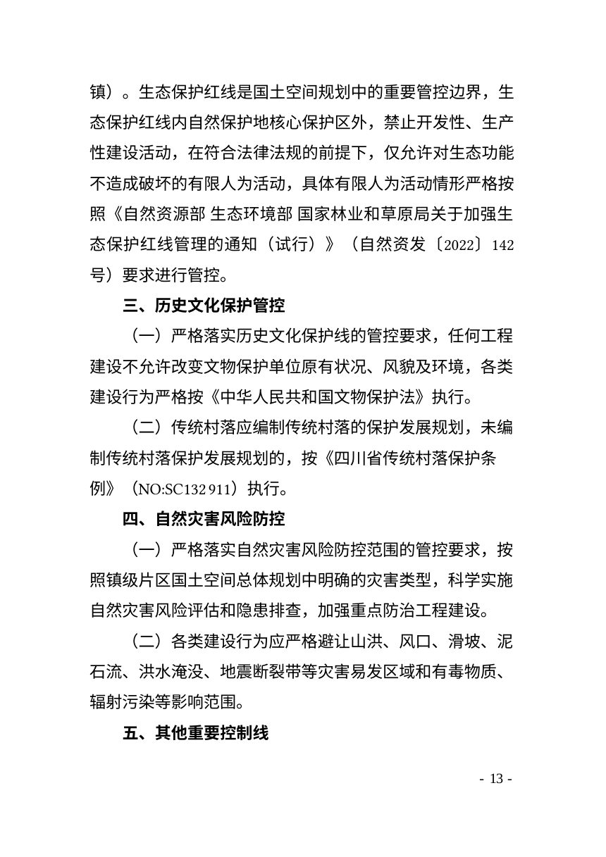 隆昌市乡村地区“通则式”规划管理规定（2026年）征求意见稿第3页