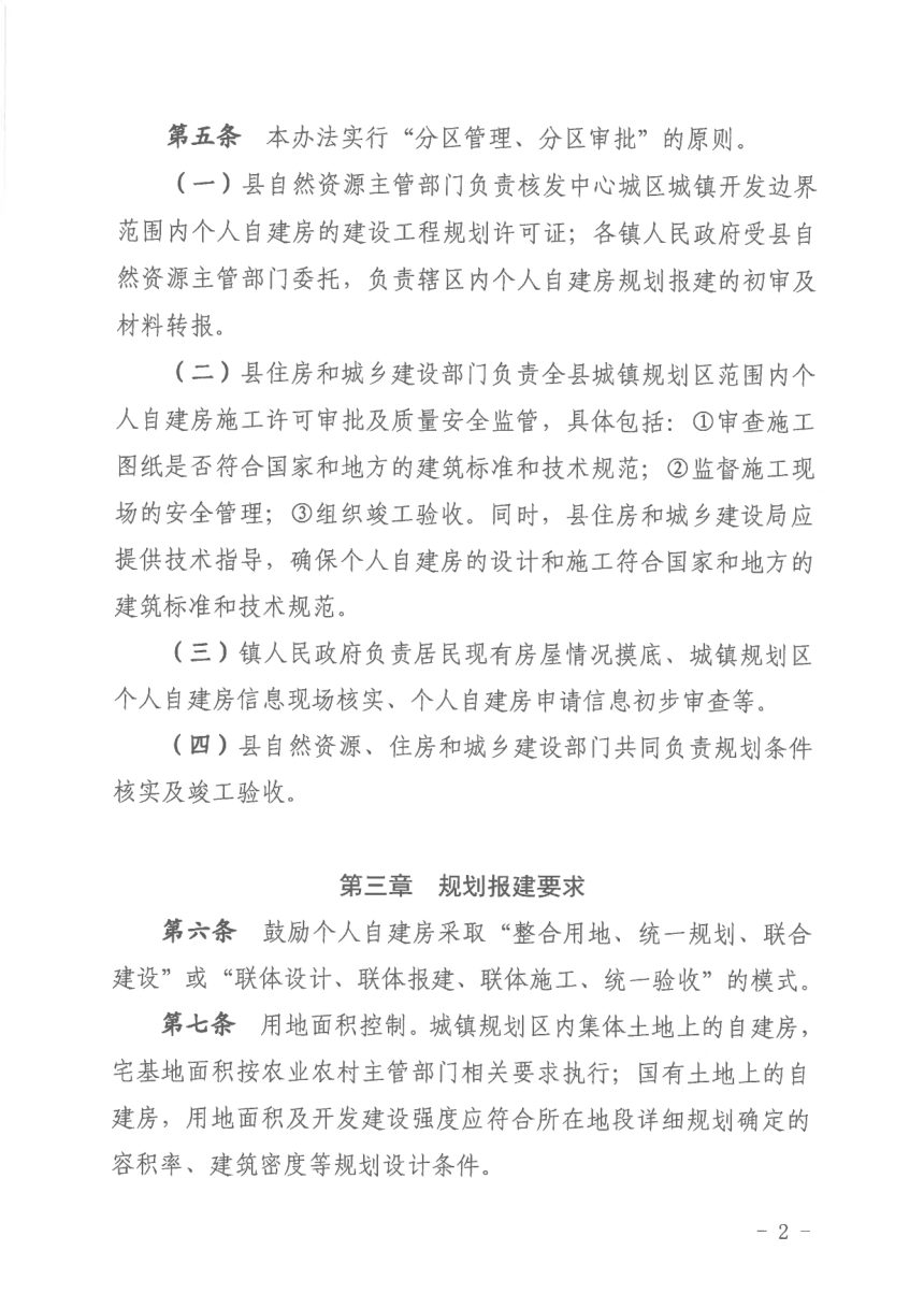 碌曲县城镇规划区个人自建房管理办法第3页