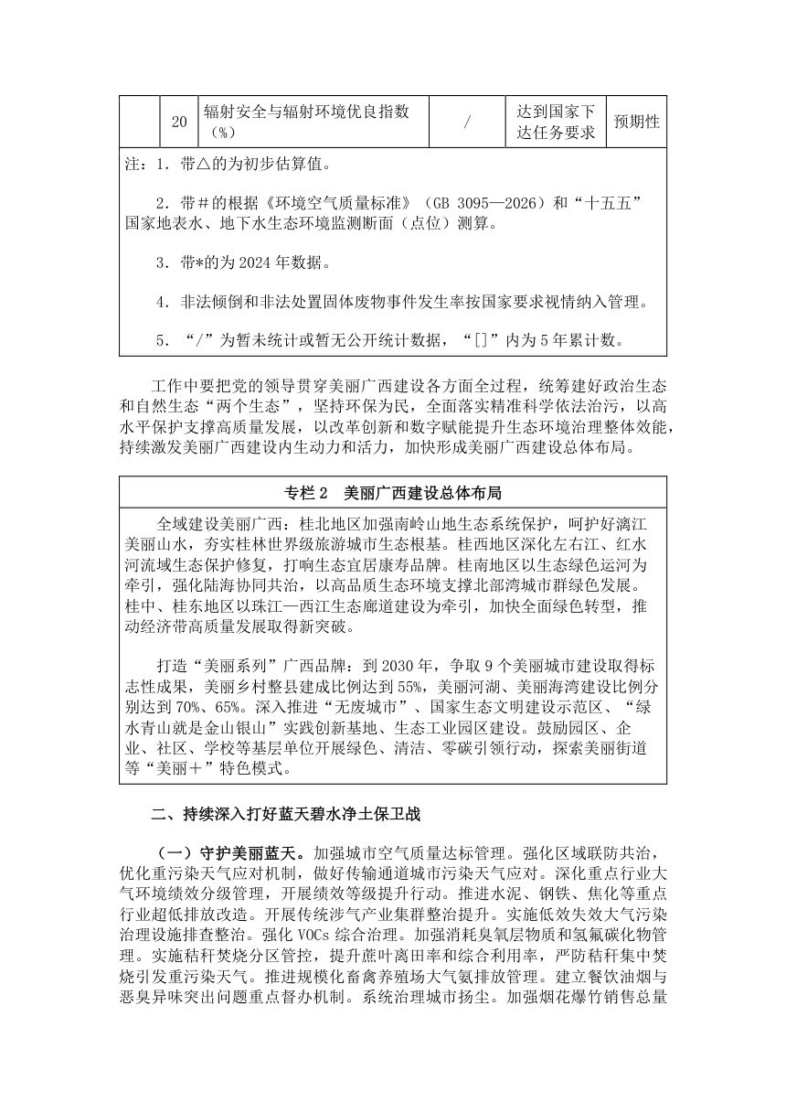 美丽广西建设“十五五”规划第3页