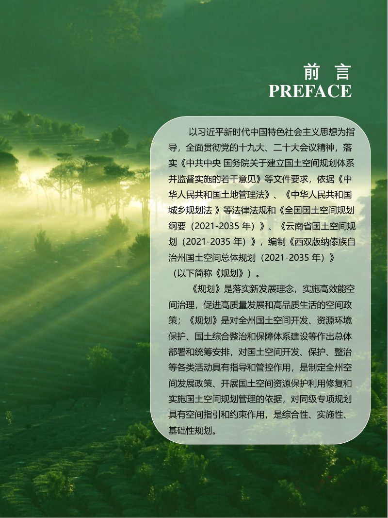 云南省西双版纳傣族自治州国土空间总体规划（2021-2035年）第2页