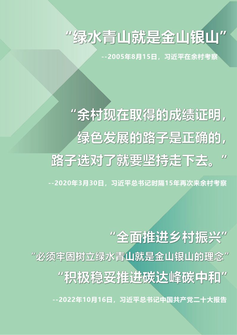 余村零碳乡村建设规划（2022-2035）第2页