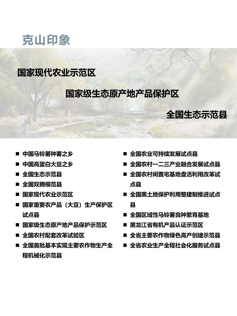 黑龙江省克山县国土空间总体规划 （2021-2035年）第3页