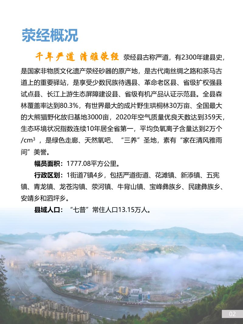 四川省荥经县国土空间总体规划（2021-2035年）第3页