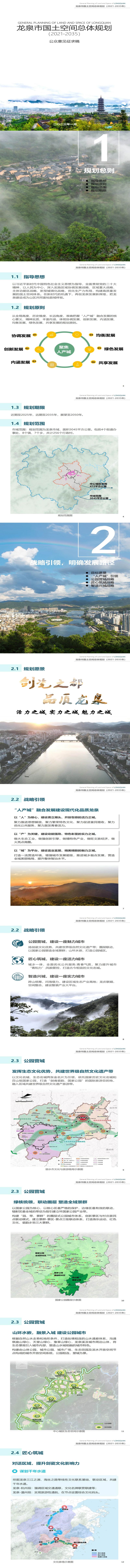 浙江省龙泉市国土空间总体规划（2021-2035）第1页