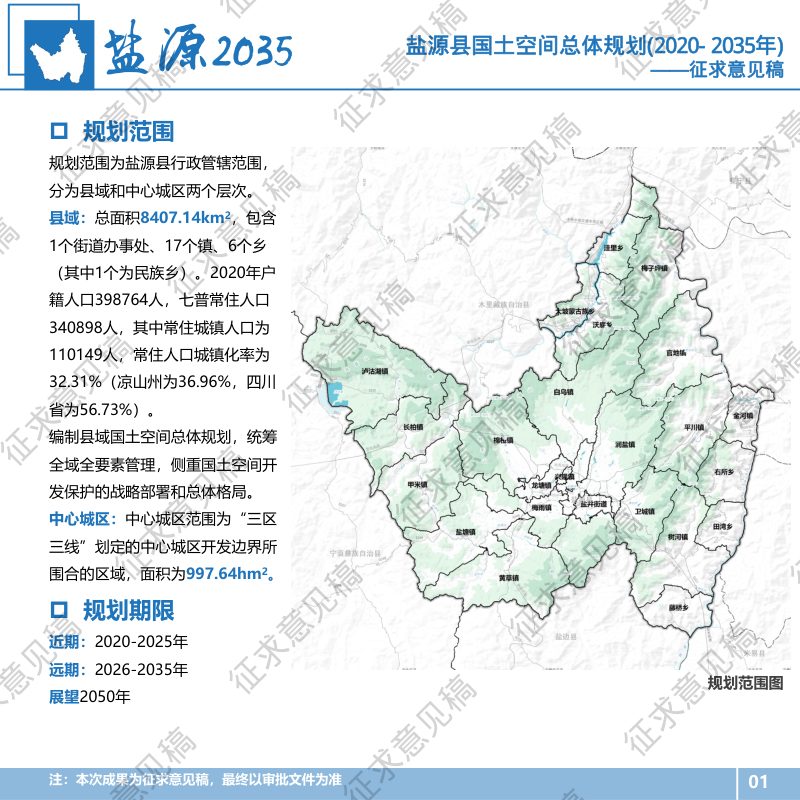 四川省盐源县国土空间总体规划（2020-2035年）第3页