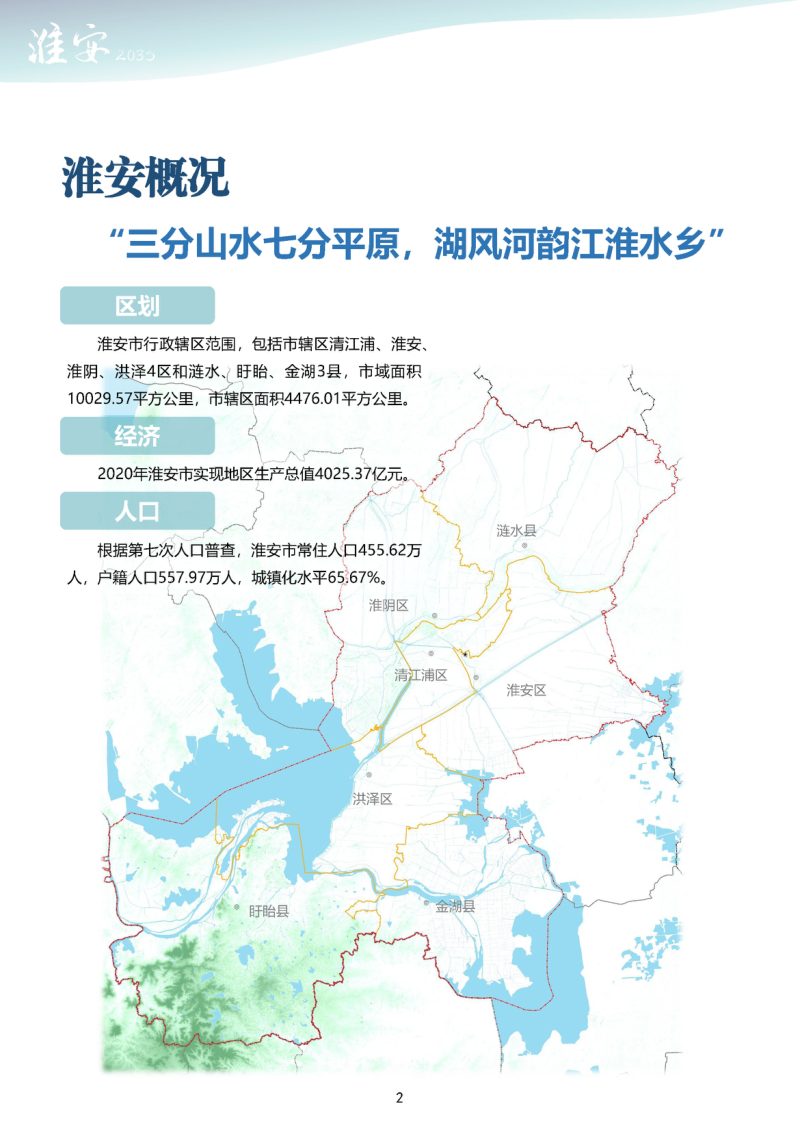 江苏省淮安市国土空间总体规划（2020-2035年）第3页