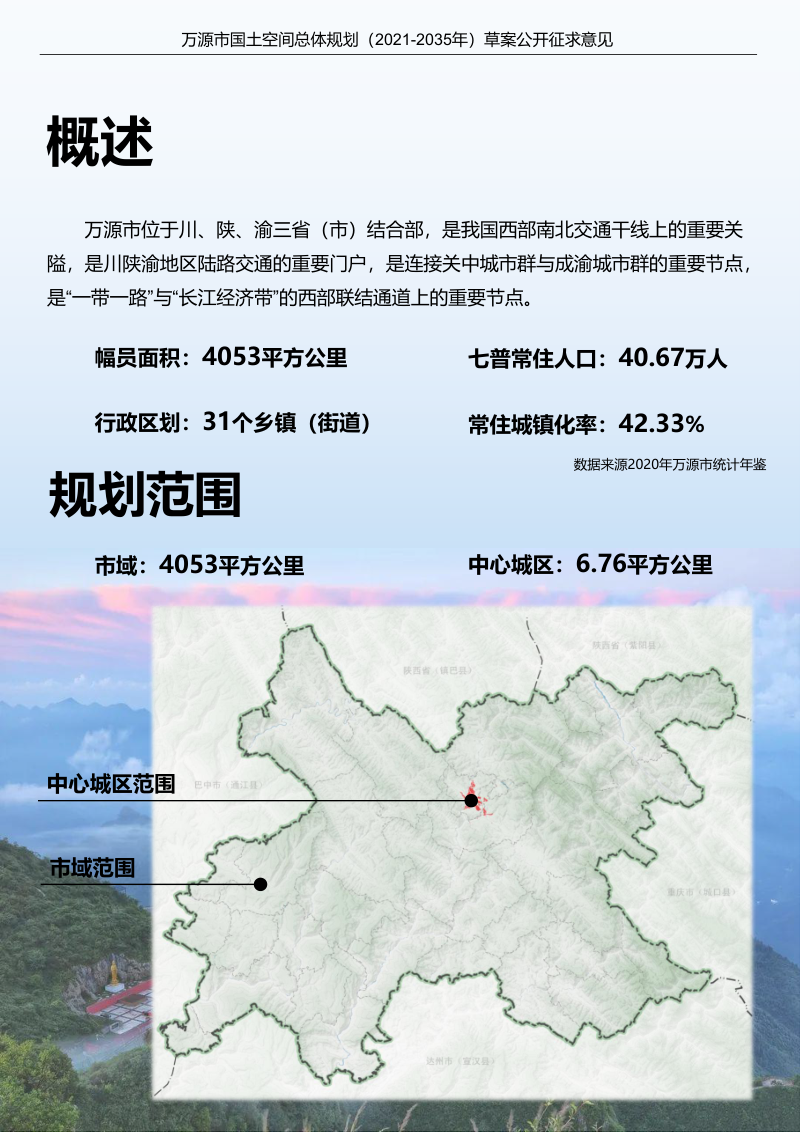 四川省万源市国土空间总体规划（2021-2035年）第3页