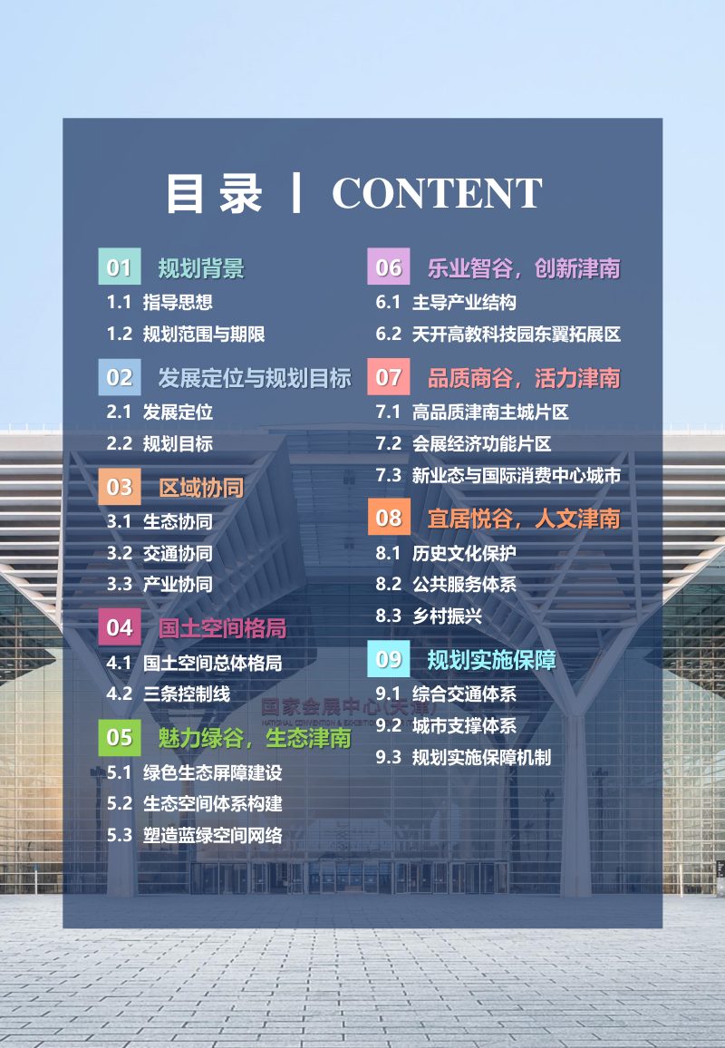 天津市津南区国土空间总体规划（2021-2035年）第3页