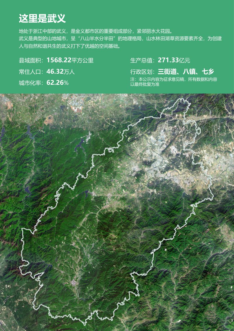 浙江省武义县国土空间总体规划（2021-2035年）第3页